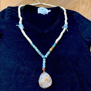 Druzy Beachy adjustable necklace